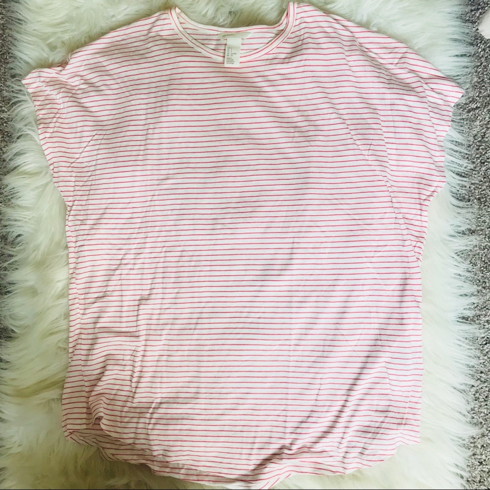 Relaxed Fit Stripe Tee